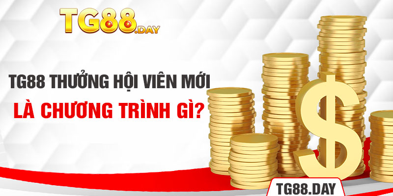 TG88 thưởng hội viên mới là chương trình gì? 